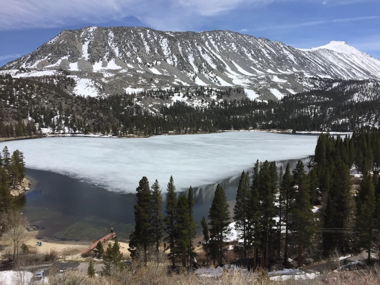 Rock Creek Lake.