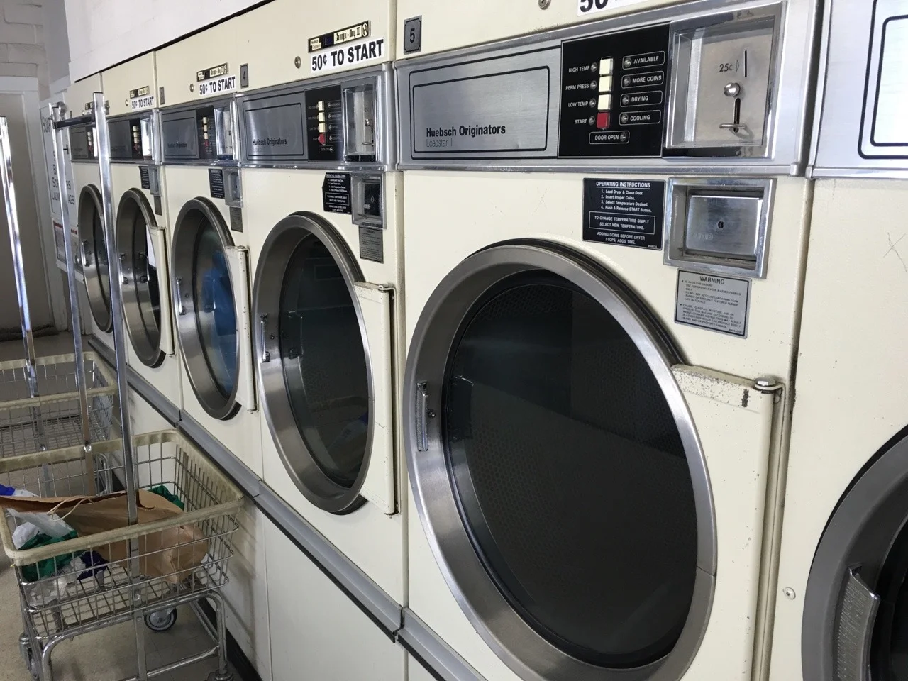 Instructions: Place clothes in washer. Get in shower.