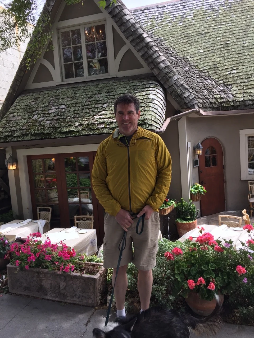 Ross in Carmel-By-The-Sea. Spock got cut out (short guy problems).