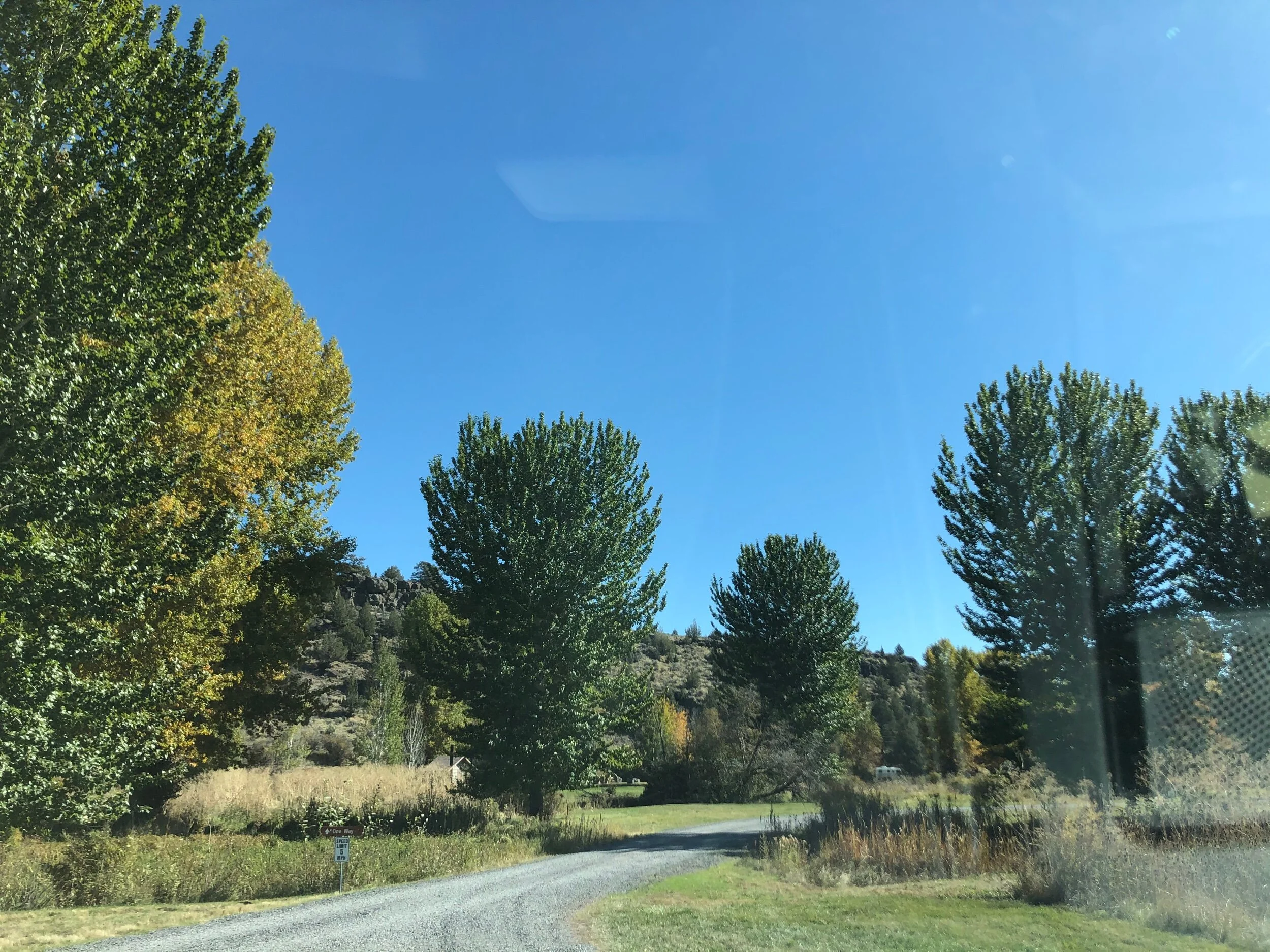 Entrance to Page Springs. Seems to be an anglers paradise, fishermen everywhere.