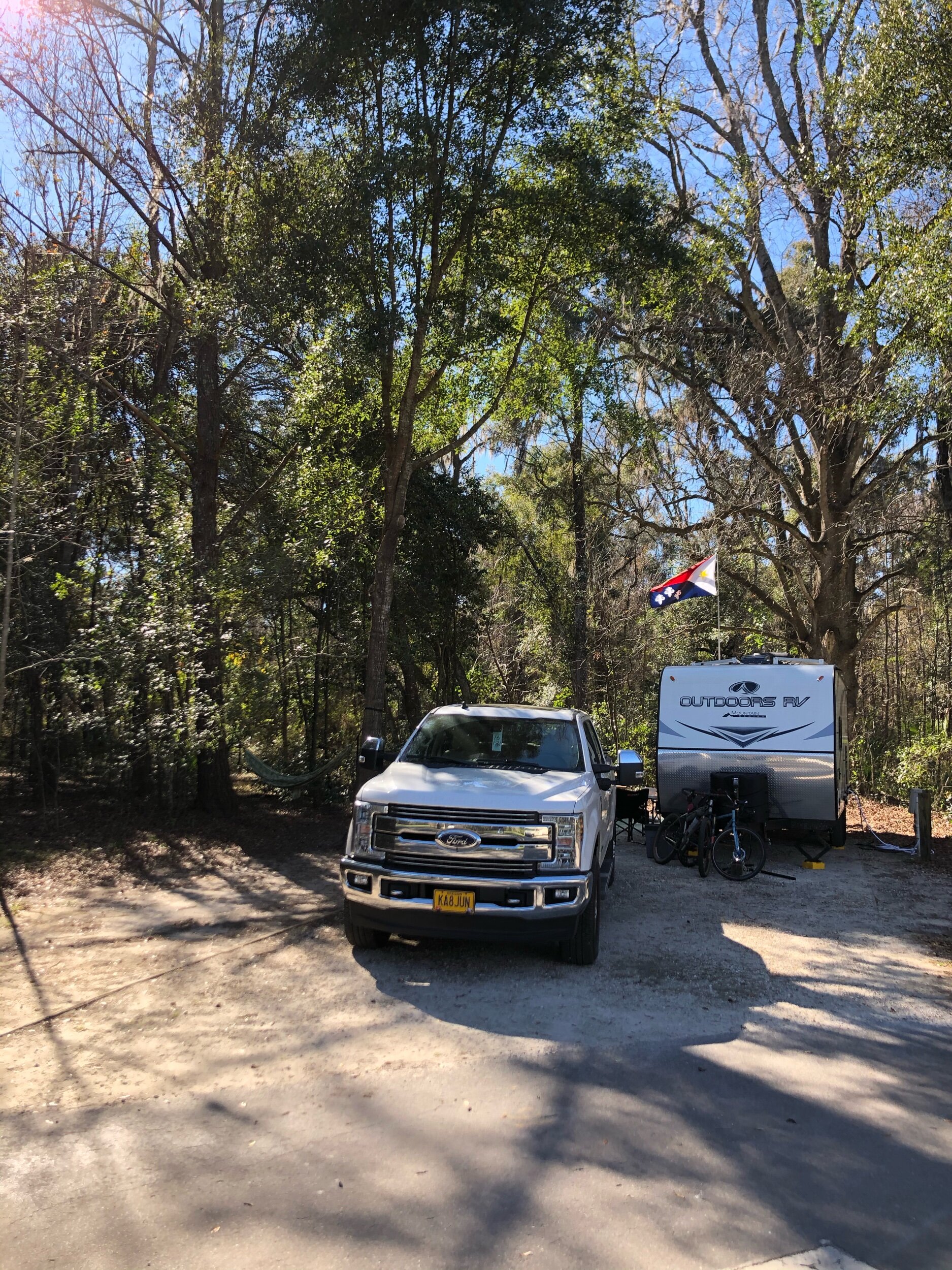 Our site. Oops! The Acadian flag is upside down. Cajun in distress?