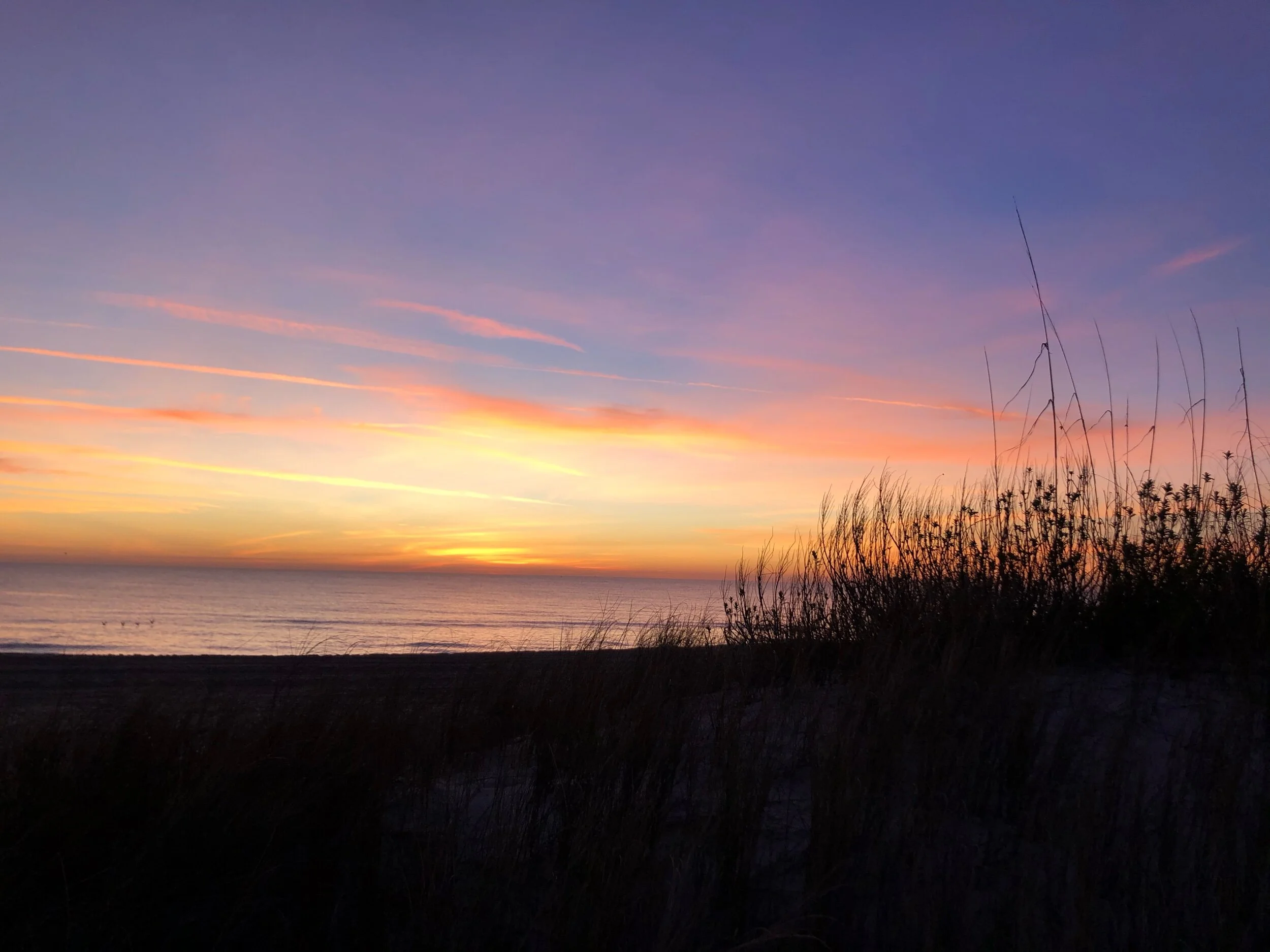 Finally, an Atlantic sunrise.