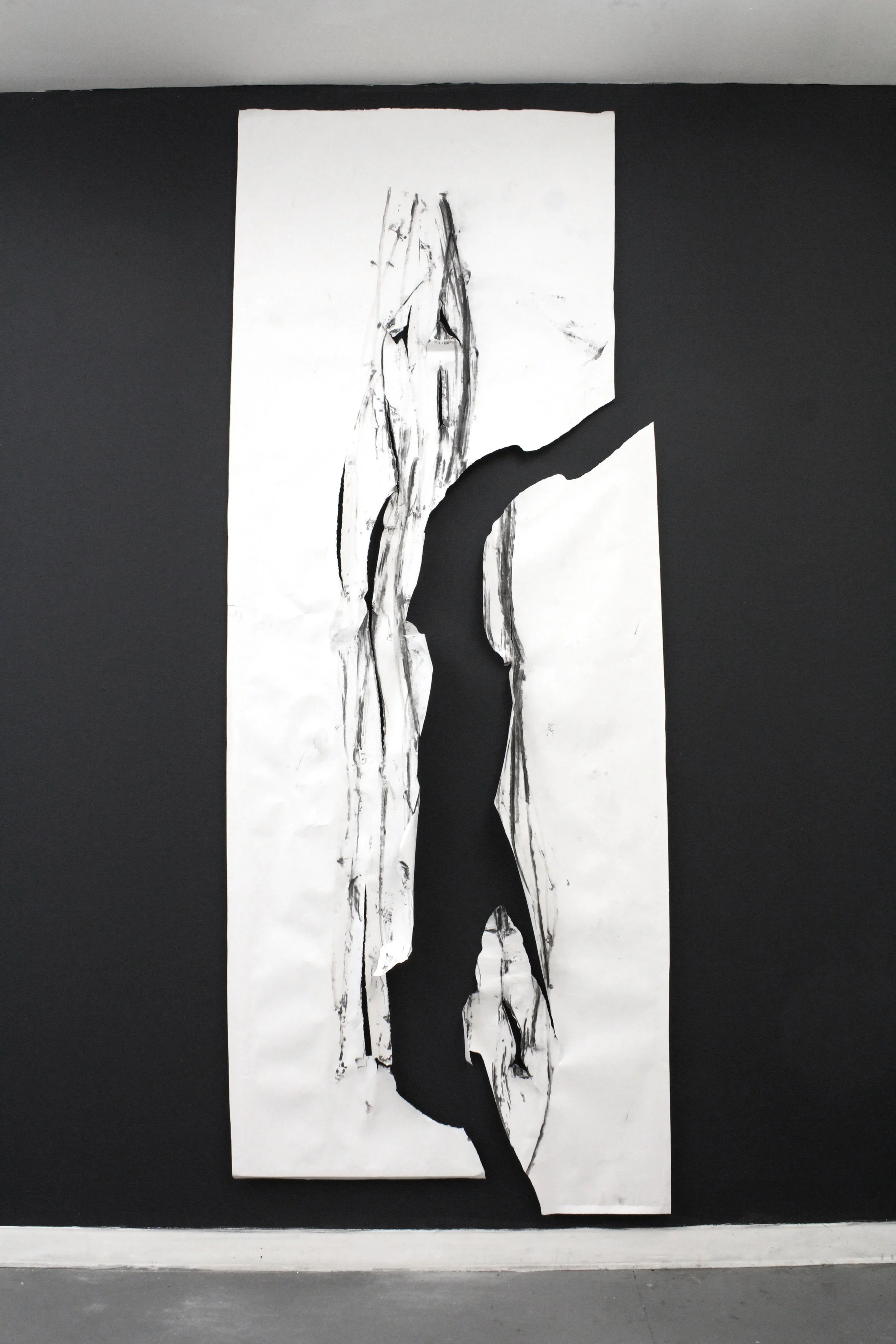   Installation Image of a Drawing from the Performance at Root Division’s 20th Anniversary Performance Event in 2022  