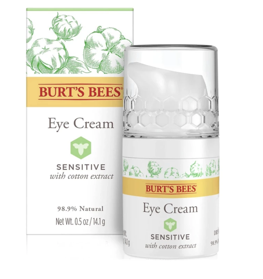 $6 Burt’s Bees Eye Cream, Sensitive, Cotton Extract, 0.5 oz (Regular price $16.49)