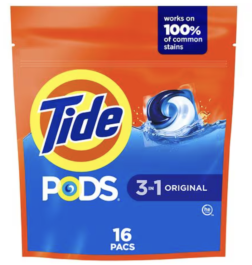 $4 Tide Power PODS with Downy Soft Boosters, 16ct (Regular price $7.49)