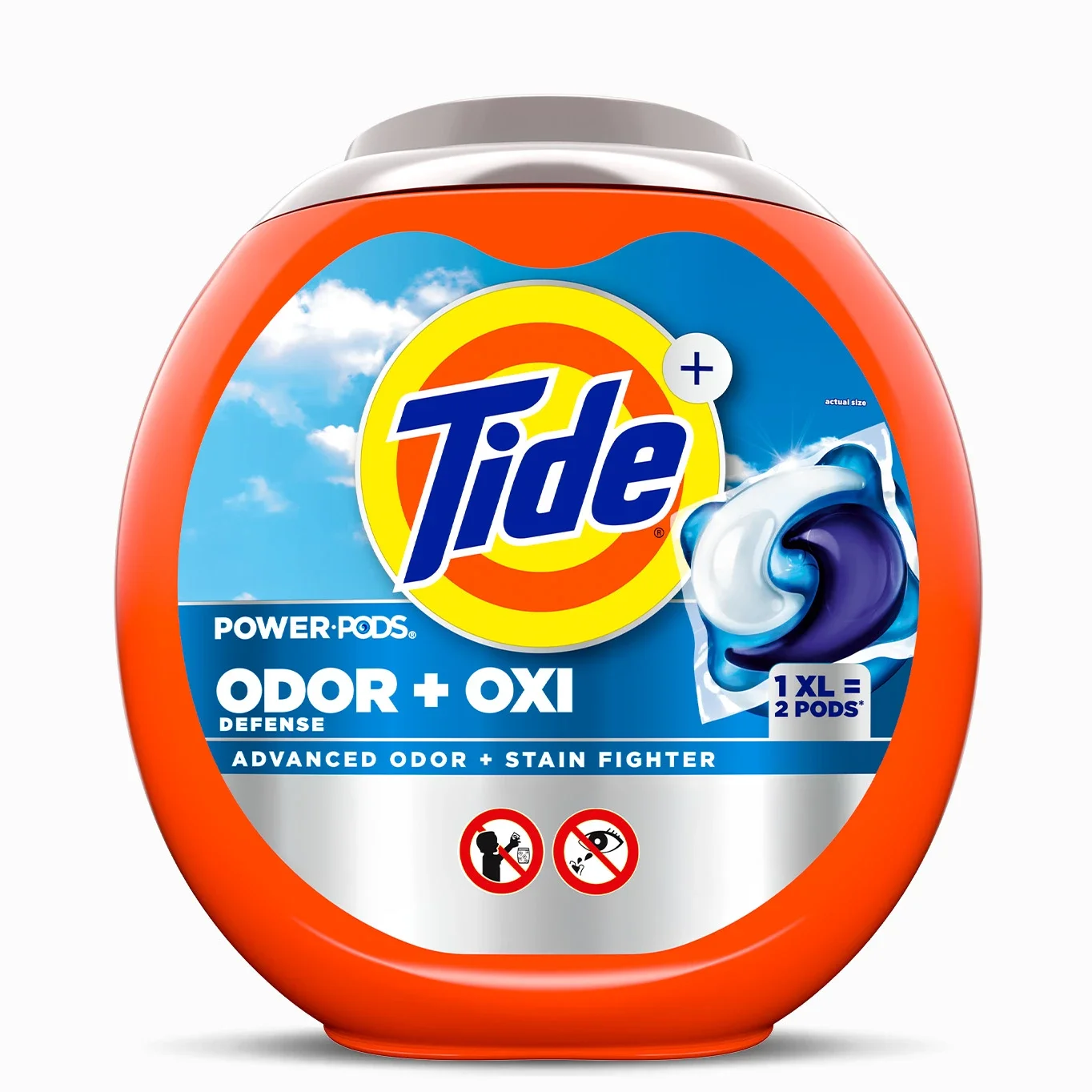 $11 Tide Ultra OXI Power PODS® with Odor Eliminators, 32ct XL (Regular price $15.99)