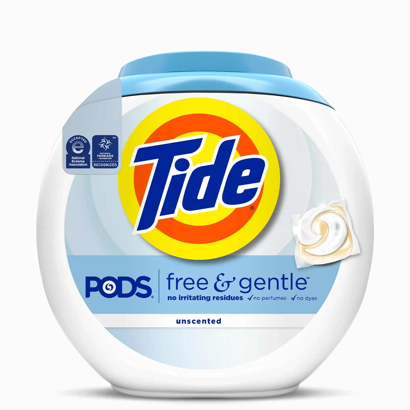 $9 Tide PODS Free and Gentle Laundry Detergent, 42 ct (Regular price $12.99)