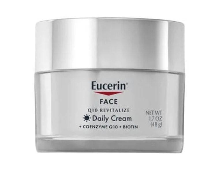 $8 Eucerin Face Q10 Revitalize Daily Cream Fragrance Free, 1.7 oz (Regular price $15)