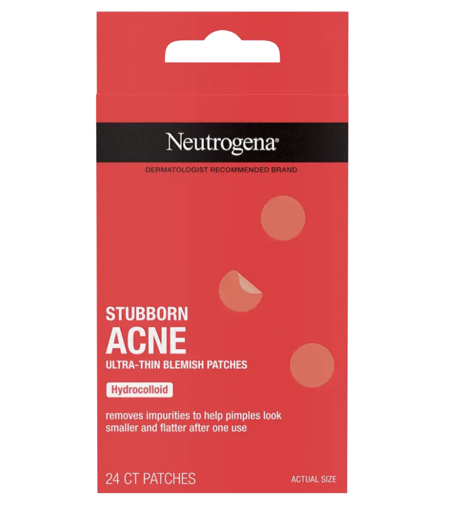 $5 Neutrogena Stubborn Acne Ultra-Thin Blemish Patches, Combination Pack, 24 Patches (Regular price $10.49)