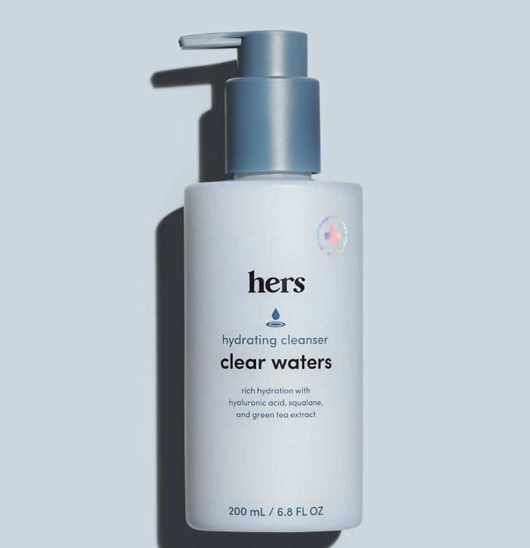 $9 hers Clear Waters Facial Cleanser (Regular price $15)