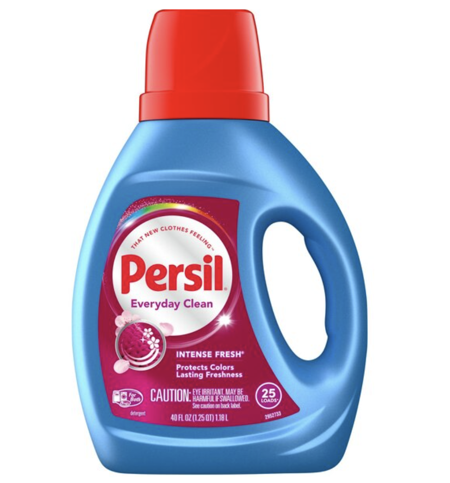 $4 Persil Intense Fresh Liquid Detergent, 25 loads (Regular price $10.29)