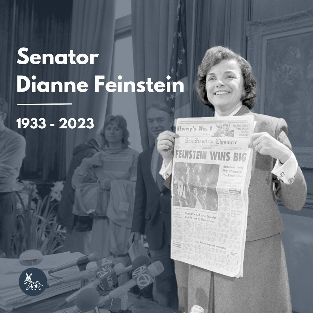 Senator Dianne Feinstein was a trailblazer, our first female Senator, a staunch advocate against gun violence, and an unapologetic ally of the LGBTQ community from the beginning. Today, we remember her decades of public service and her deep devotion 