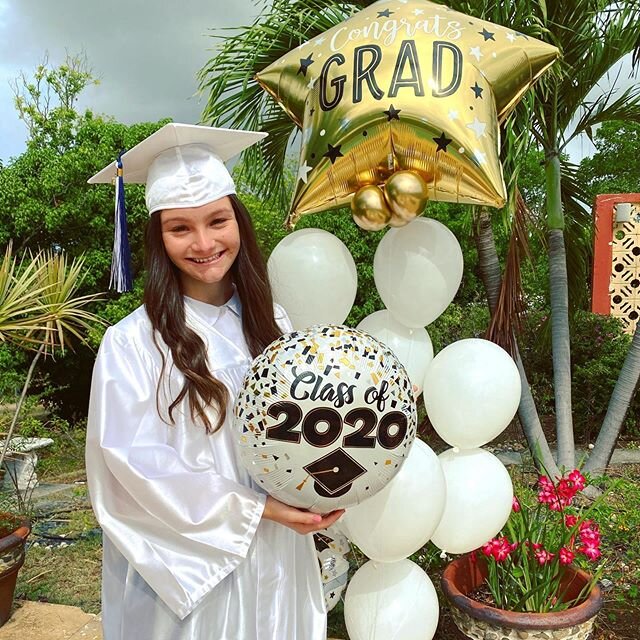 It was graduation day for our teen! We officially have a high schooler! .
.
We are lucky her class was small enough to have an official graduation, as we weren&rsquo;t sure if it would happen or not. So glad it did! .
.
What a crazy year this has bee