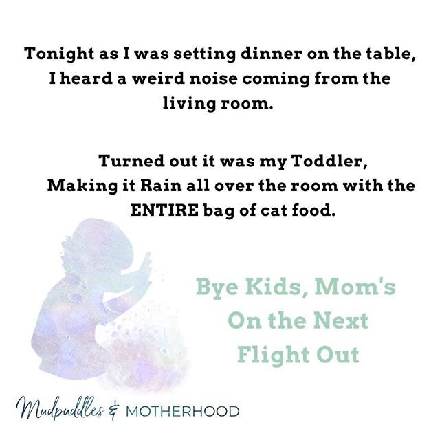 That's It. Mom's Done. .
.
Off to Panama, or Thailand, or Antartica, doesn't matter! I'm outta here! .
.
.
What are your kids destroying today?