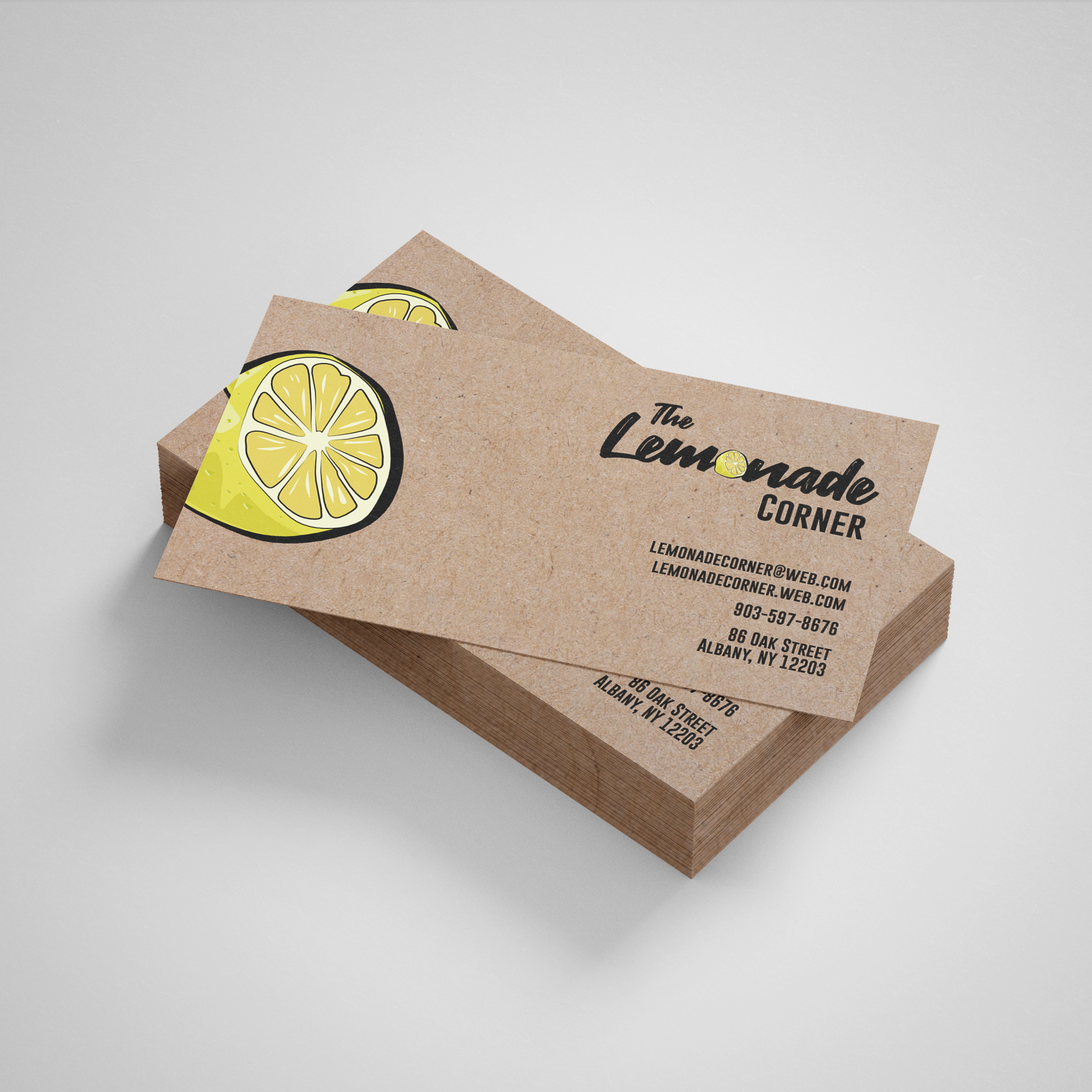 Kraft Business Cards: Rustic Style with a Professional Touch