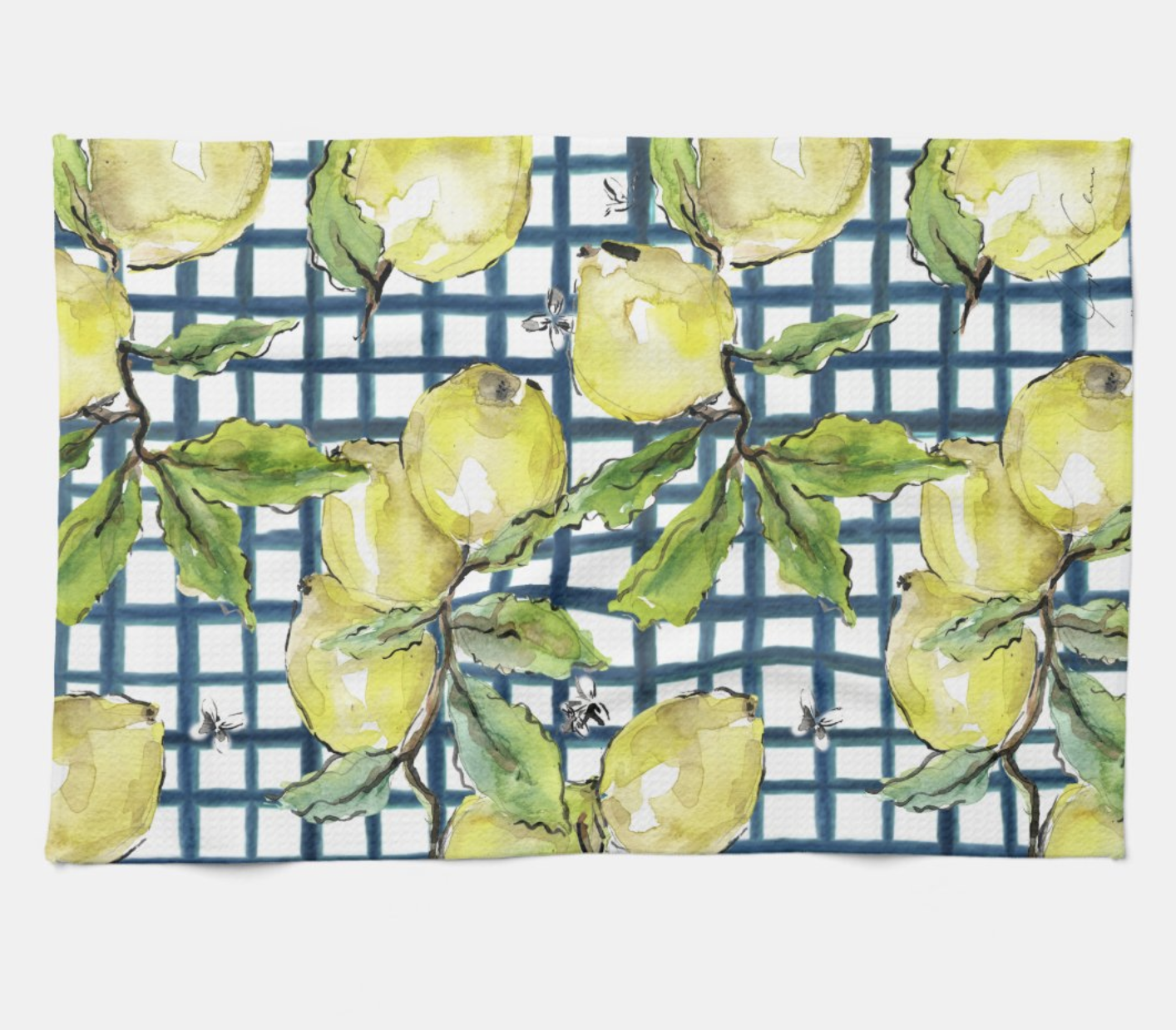 Capri Lemon Dish Towels
