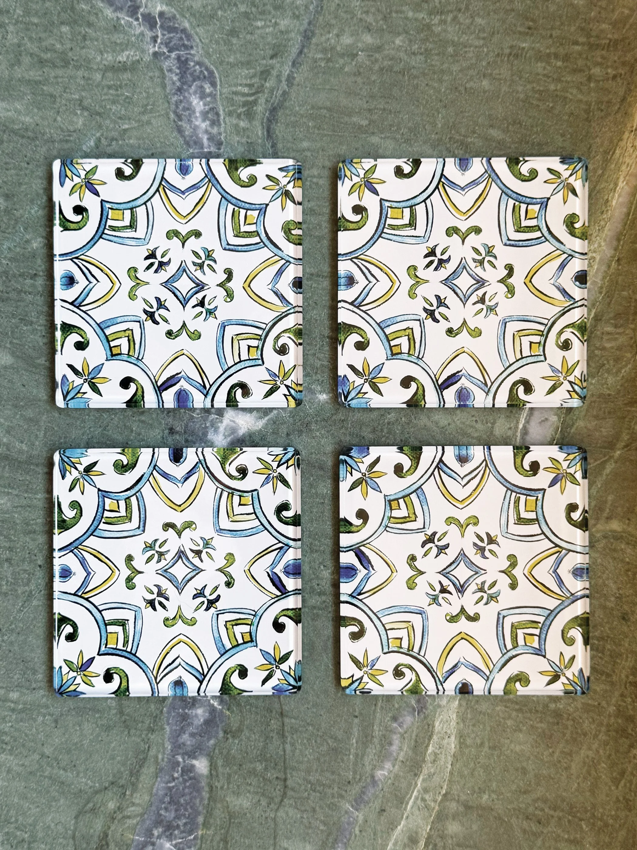 Donna Acrylic Coaster Set of 4 (Copy)