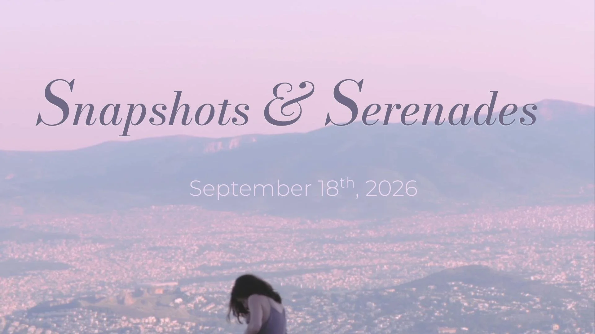 Snapshots and Serenades Release Party