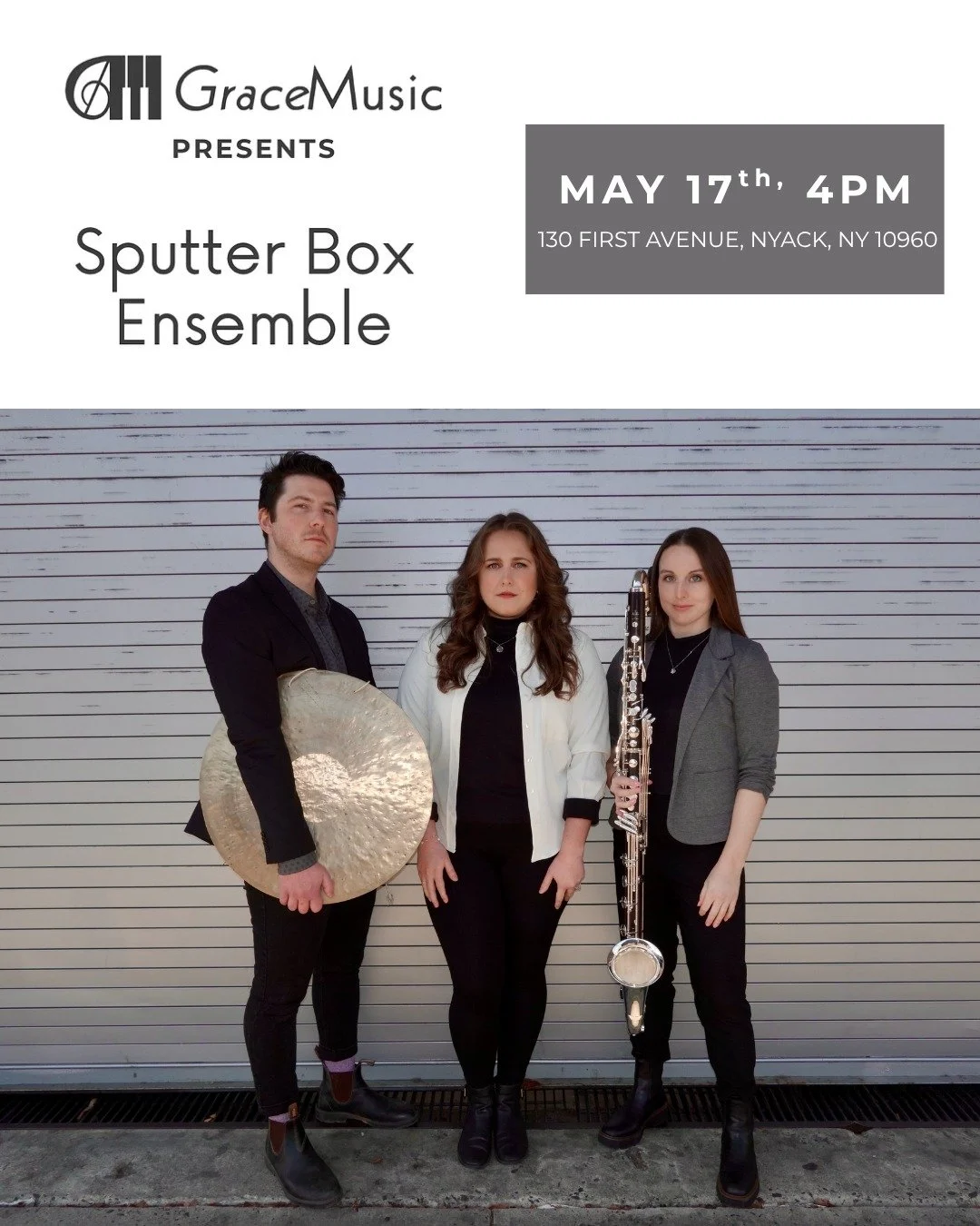 GraceMusic Reschedule!! The snow storm may have stopped us in February, but we are back and ready for sunshine this Sunday. 

Join us at 4PM at Grace Episcopal Church in Nyack, NY for an afternoon of chamber music. 

@gracechurchnyack 

#GraceMusic #