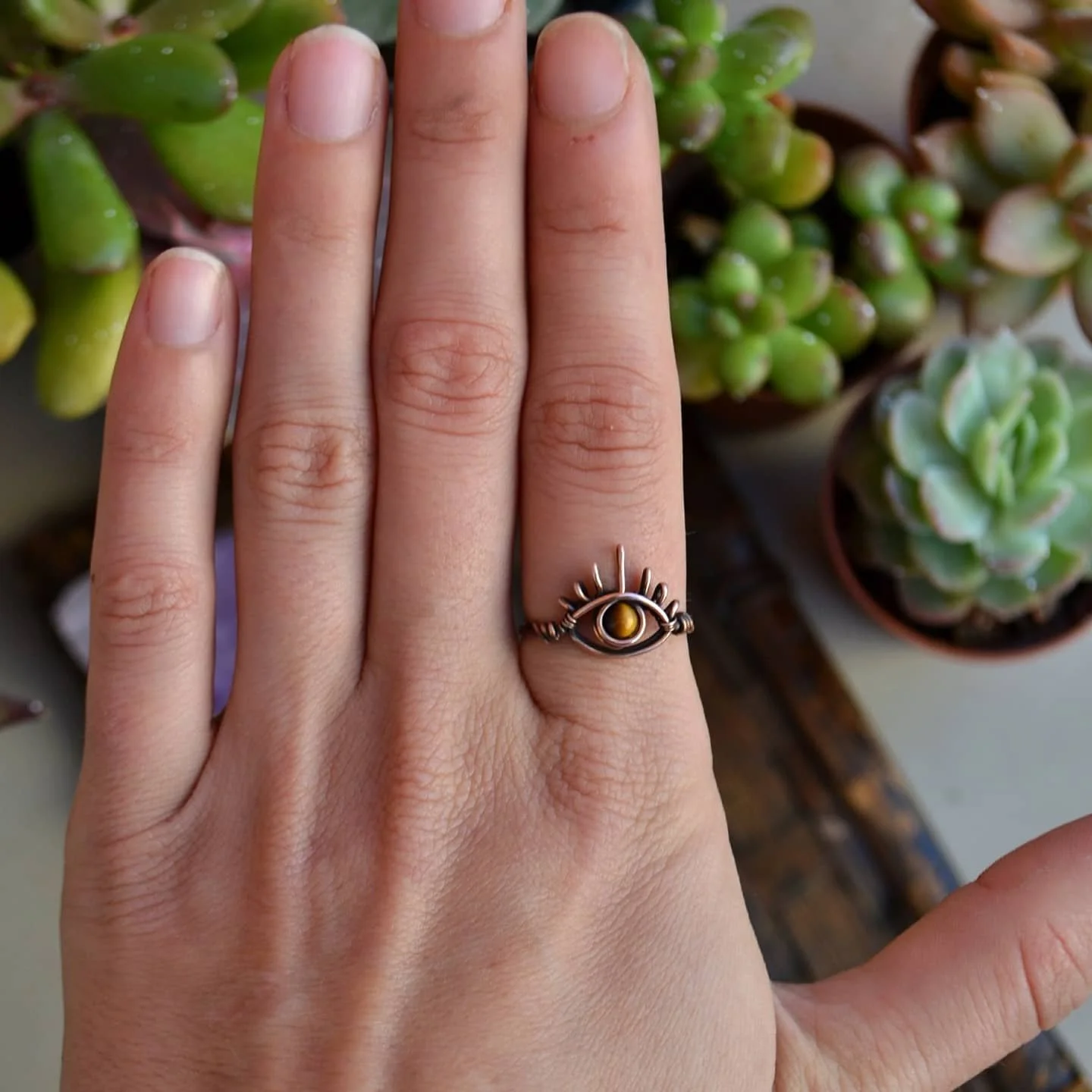 Copper Eye Protection Ring — Abbey Road Collection