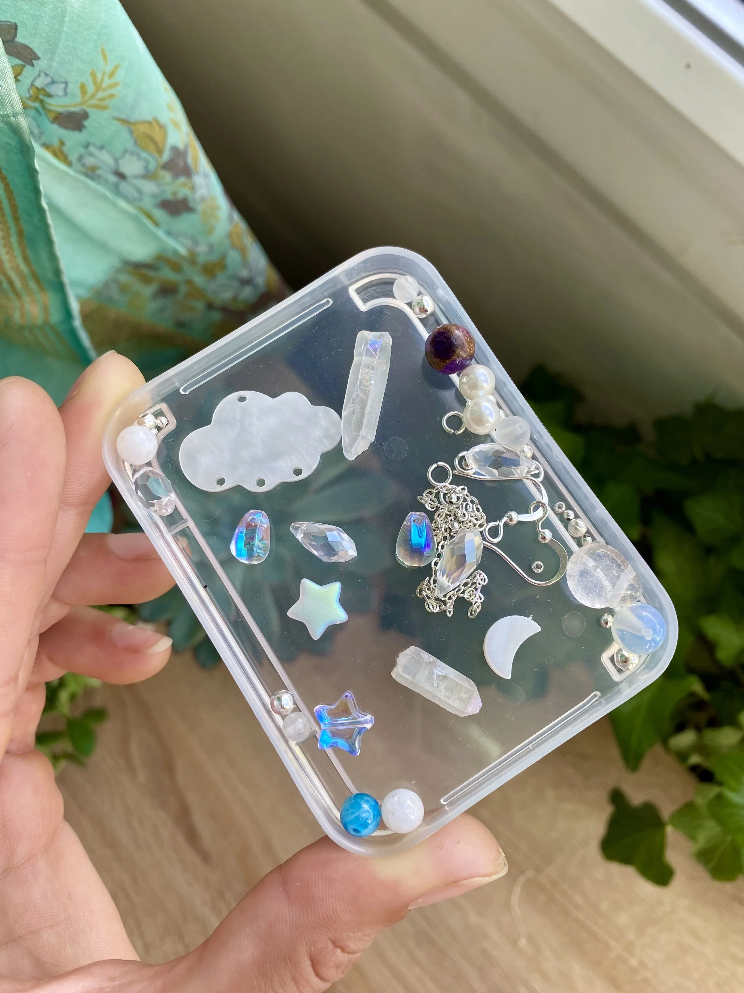 Winter Dream Mix Bead Bag