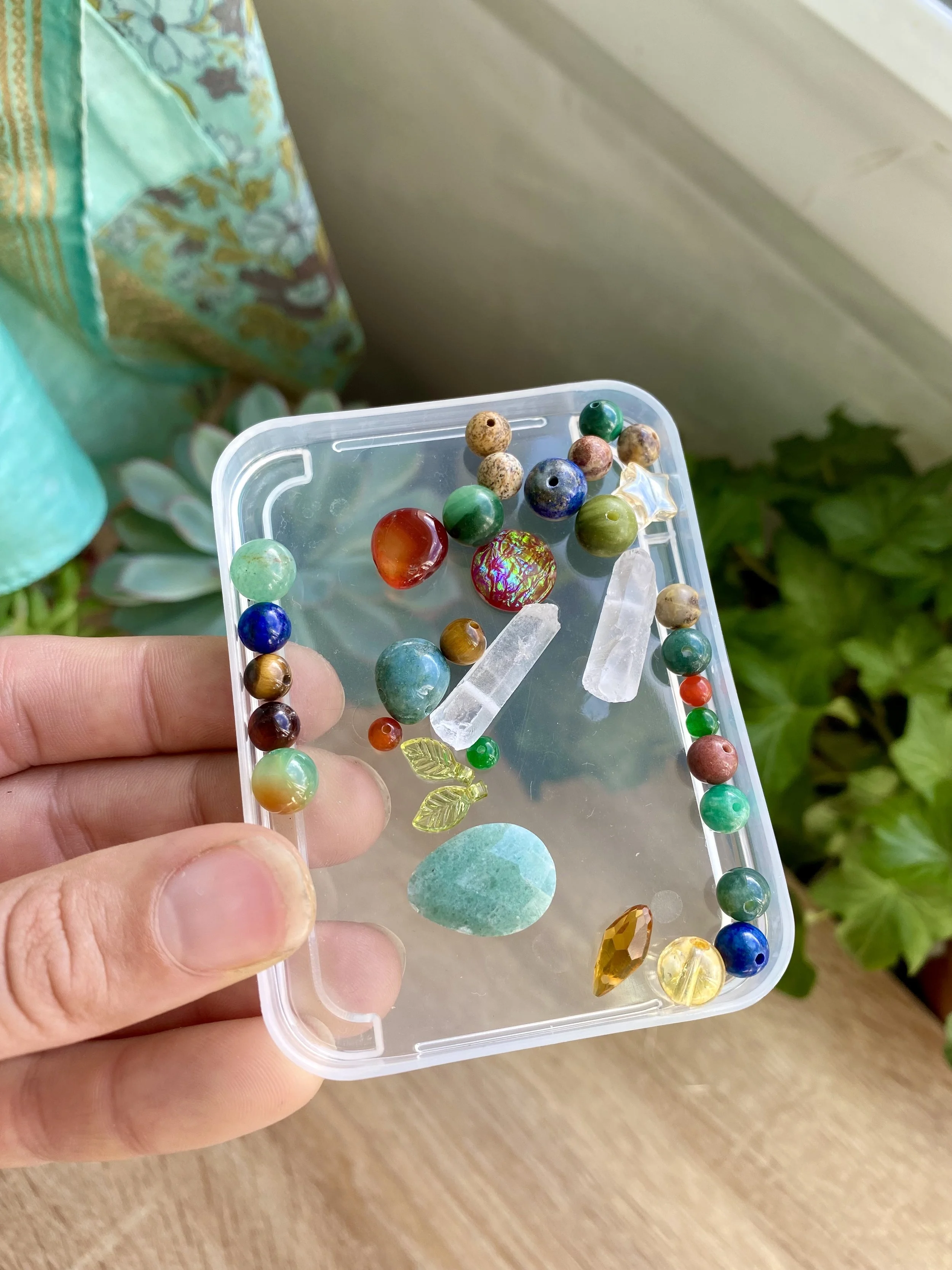 "Nature Lover" Mixed Bead Bag 🍁