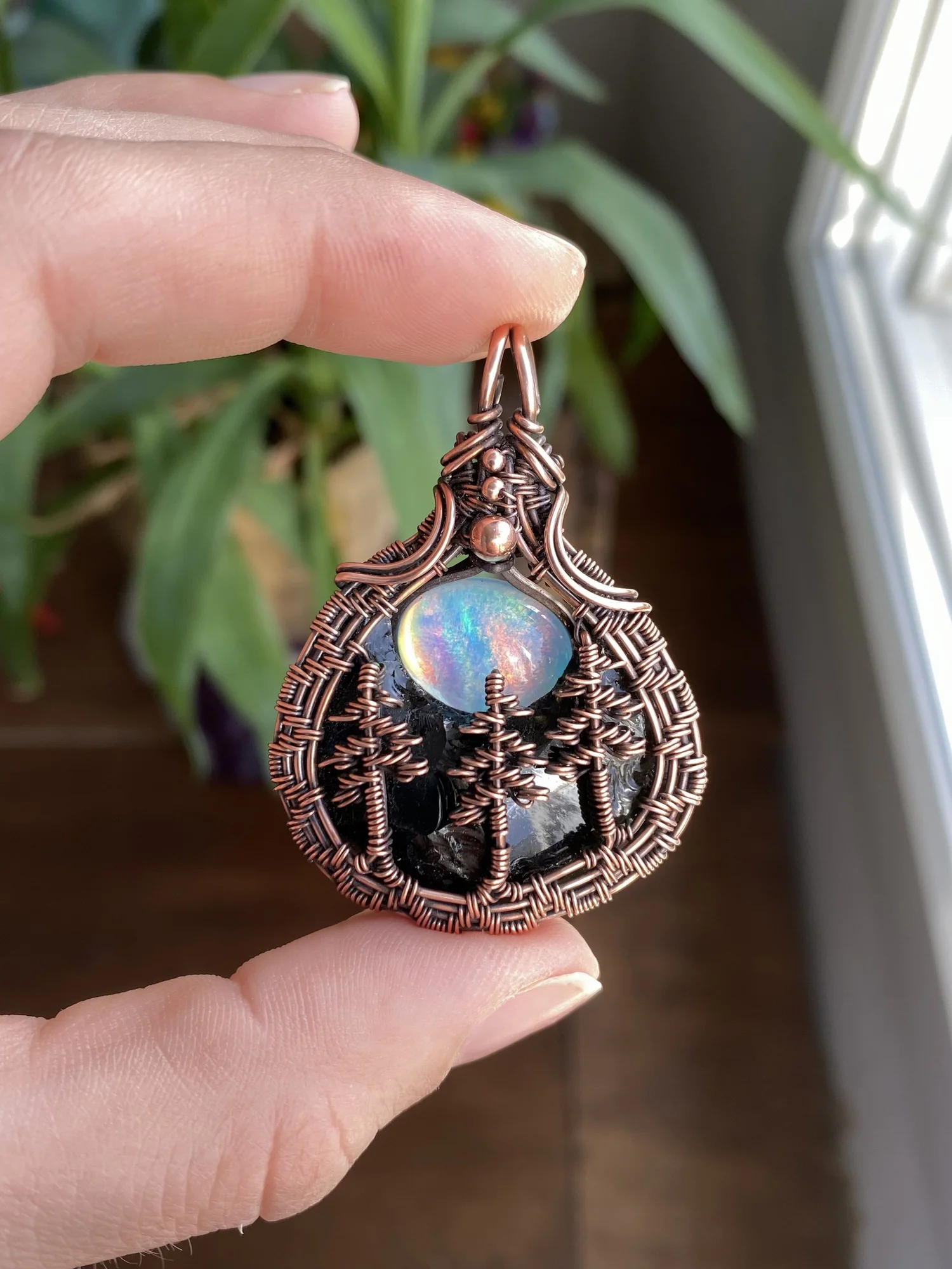 Custom Remake* ~ Aurora Borealis Necklace — Abbey Road Collection