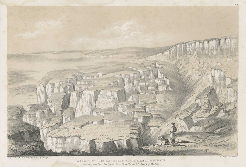 A landslip, 1839