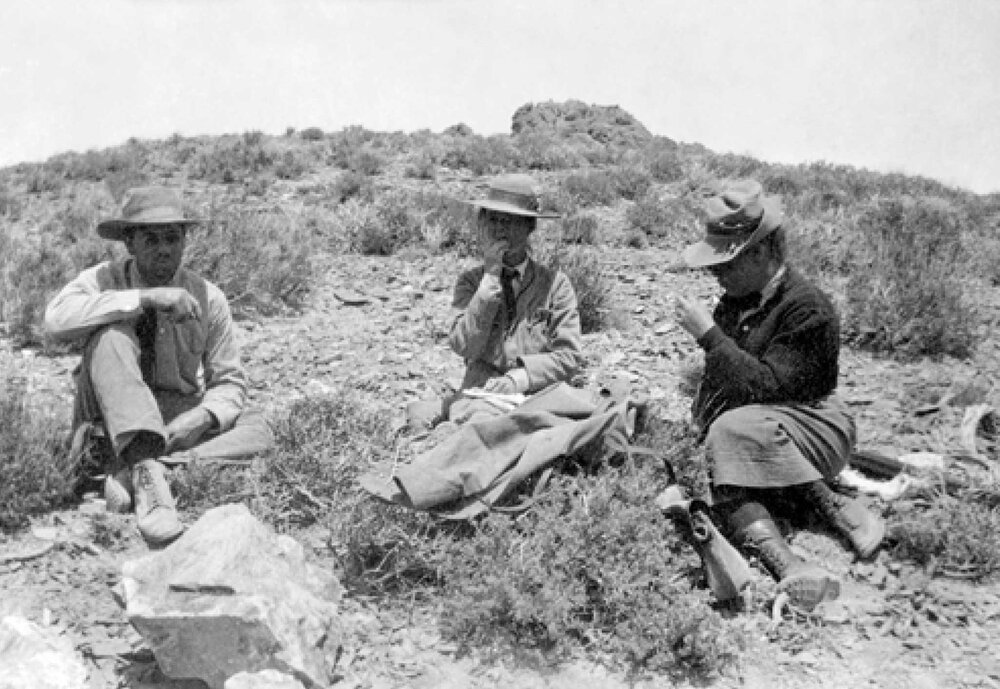 Lunch, Saurian Expedition, 1905