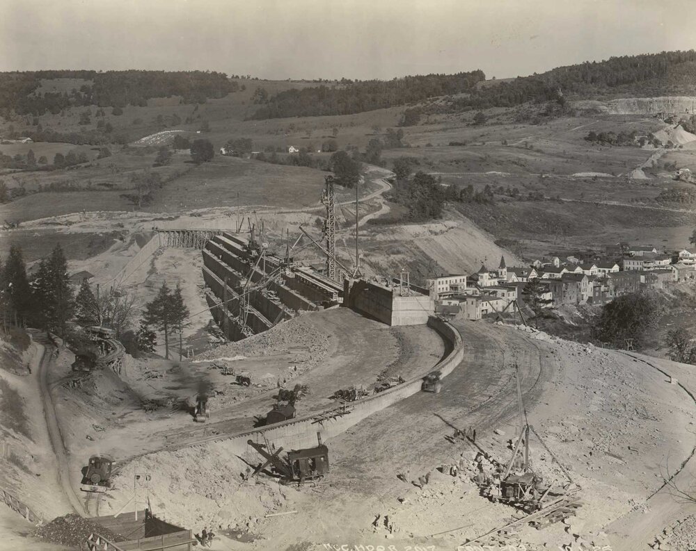 Gilboa Dam, 1925