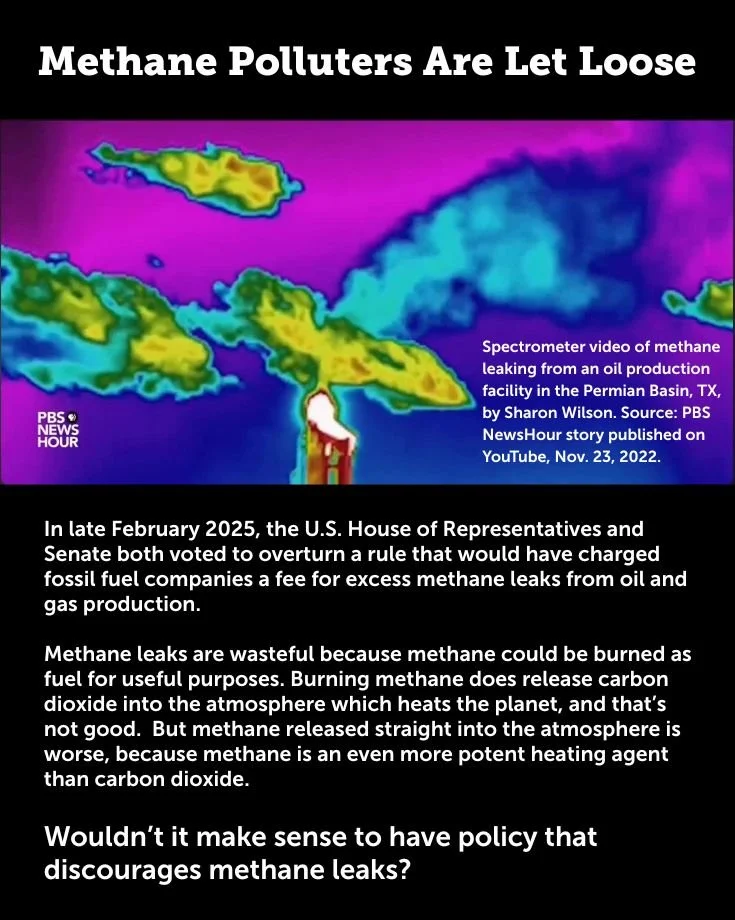 Methane polluters let loose