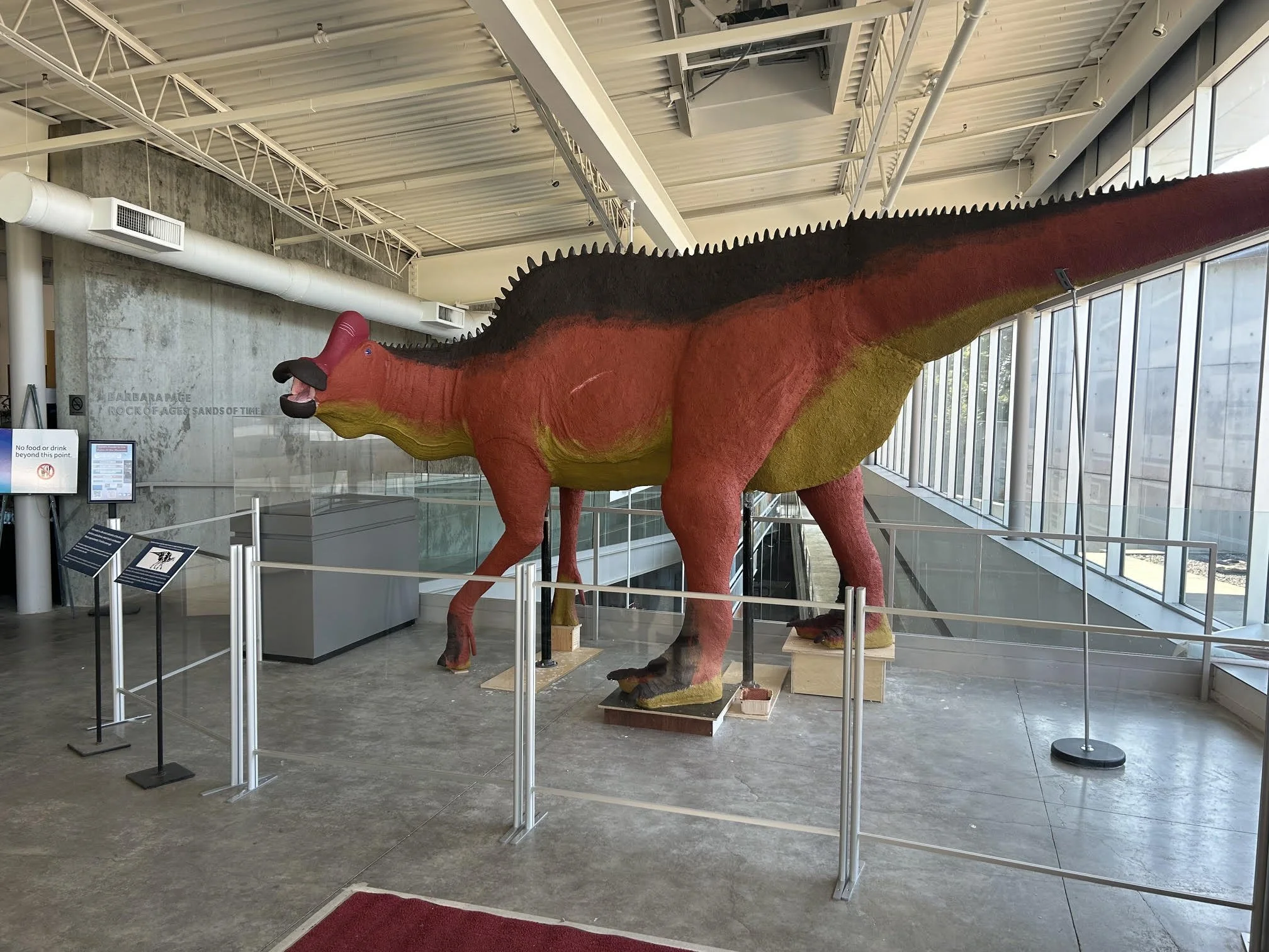 PRI's Hadrosaur