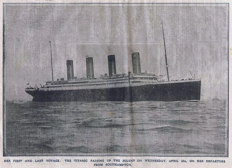  The Titanic, Courtesy of Nova Scotia Archives and Records Management, Halifax, NS 