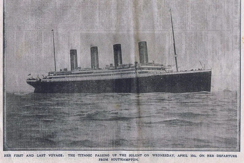  The Titanic, Courtesy of Nova Scotia Archives and Records Management, Halifax, NS 