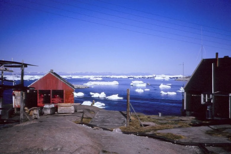  Icebergs that have broken off from Sermeq Kujalleq (Jakobshavn Glacier) in Illulisat, Greenland. Photo by Ingrid Zabel 
