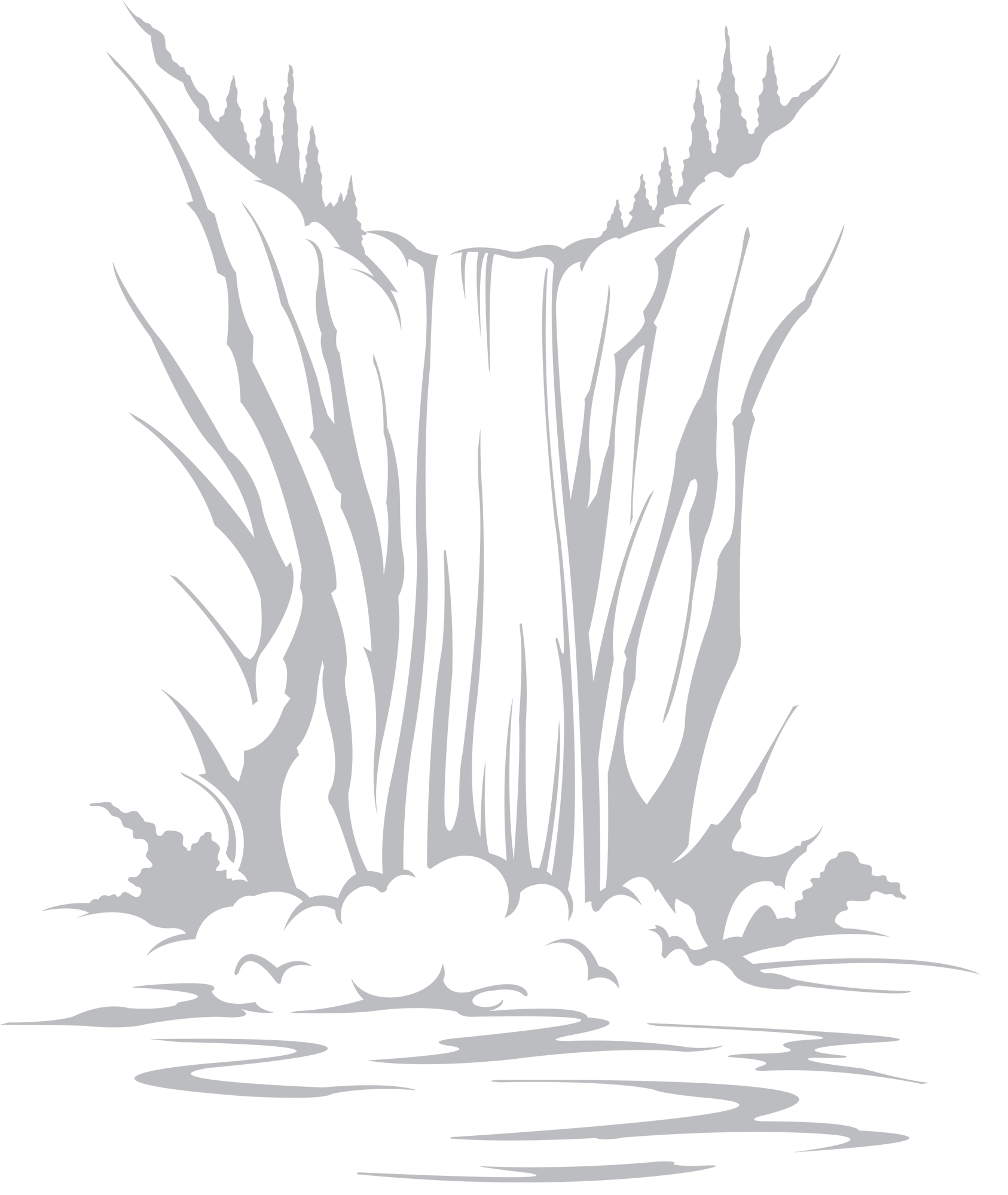 Illustration of Taughannock Falls