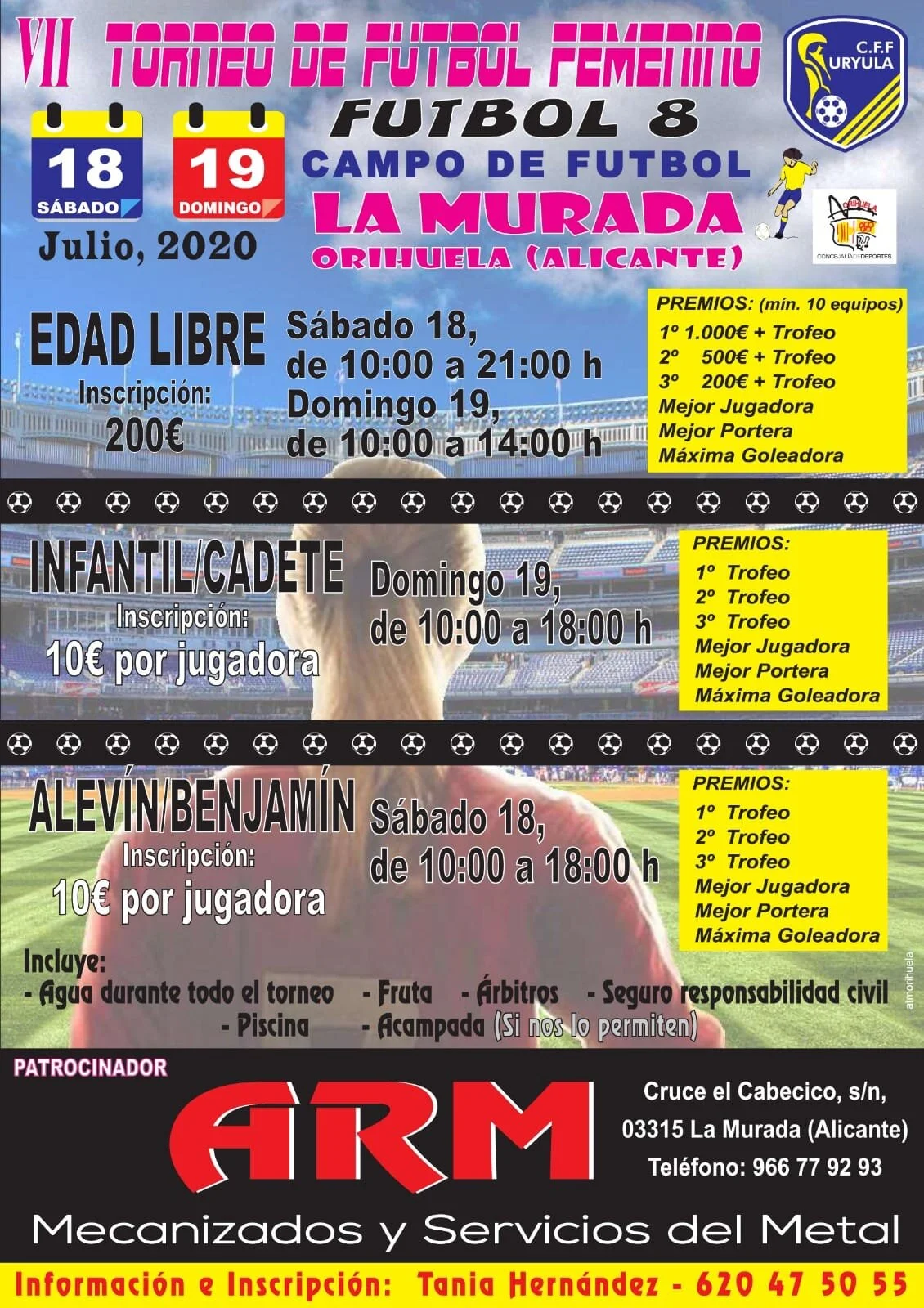 El Cff Uryula Organiza El Vii Torneo De Futbol Femenino Www Esportivas Es