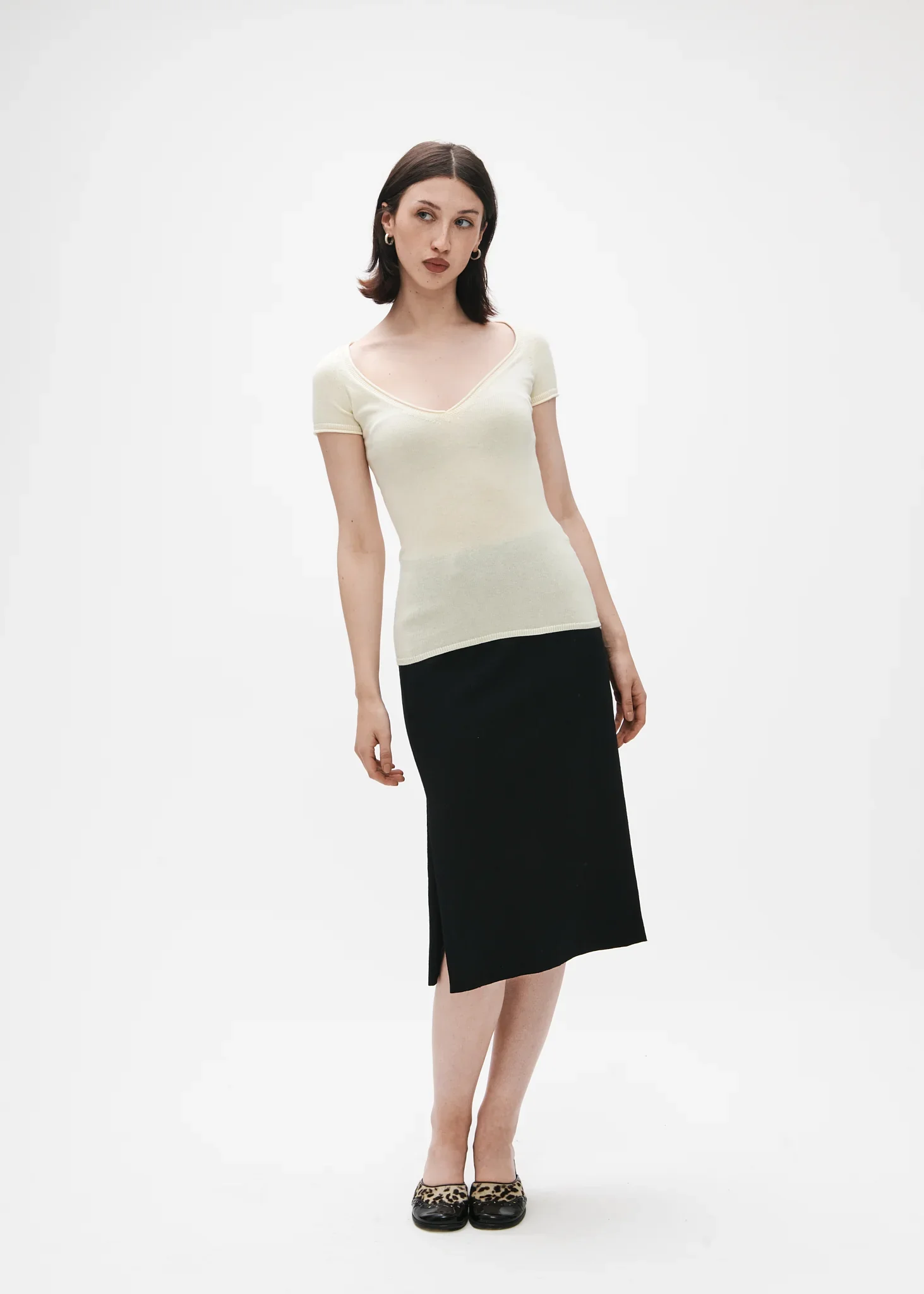 BRB Off The Hook Top in Cream (size 3)