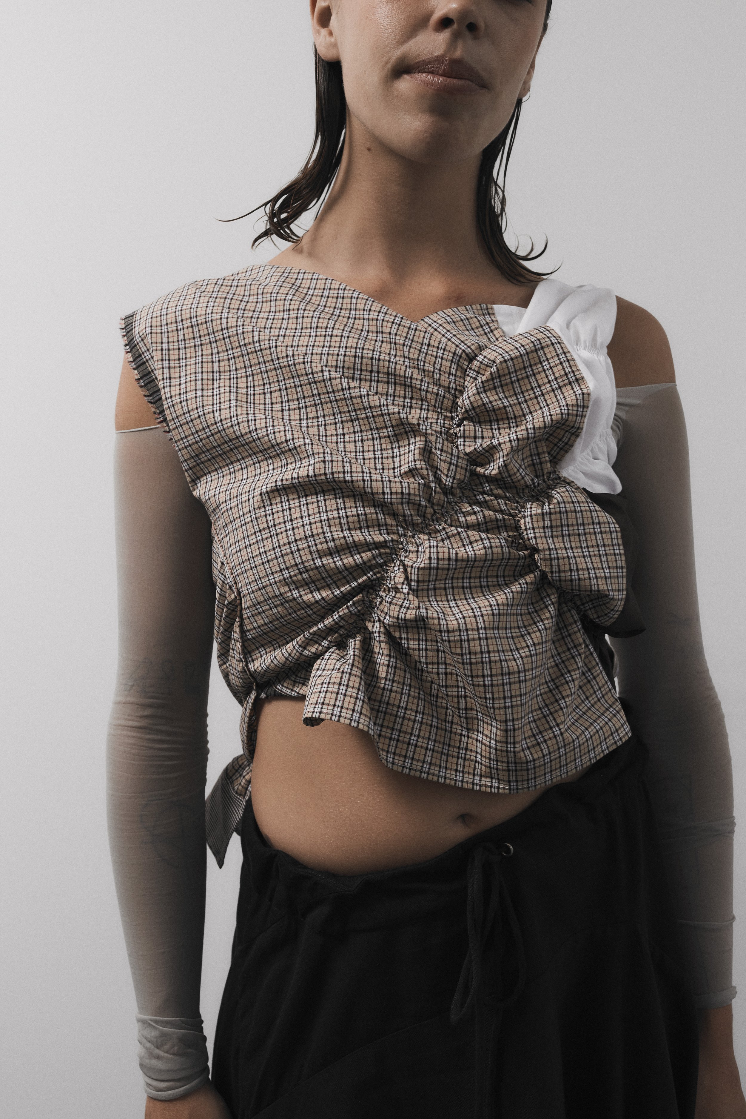 Katalyst Patchwork Handkerchief Top