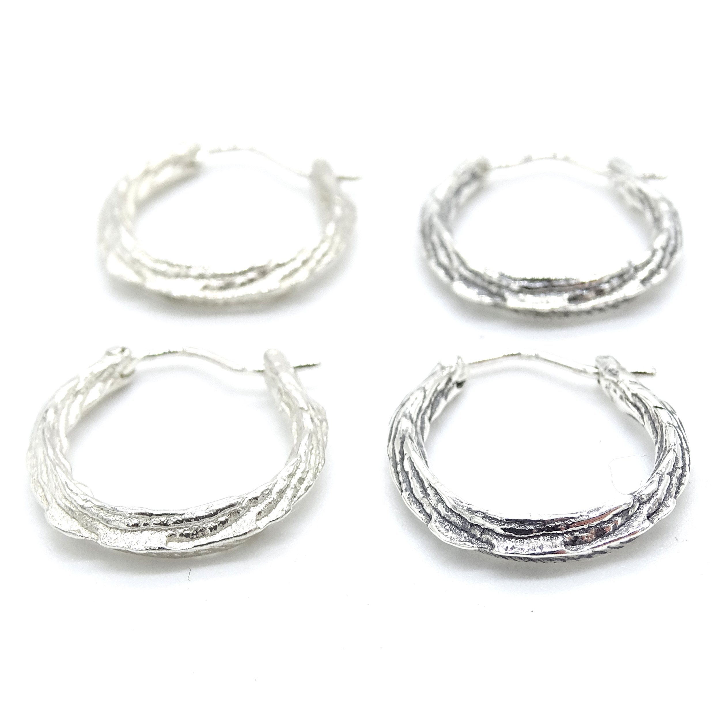 Clean and Oxidised bone hoops group 2.jpg