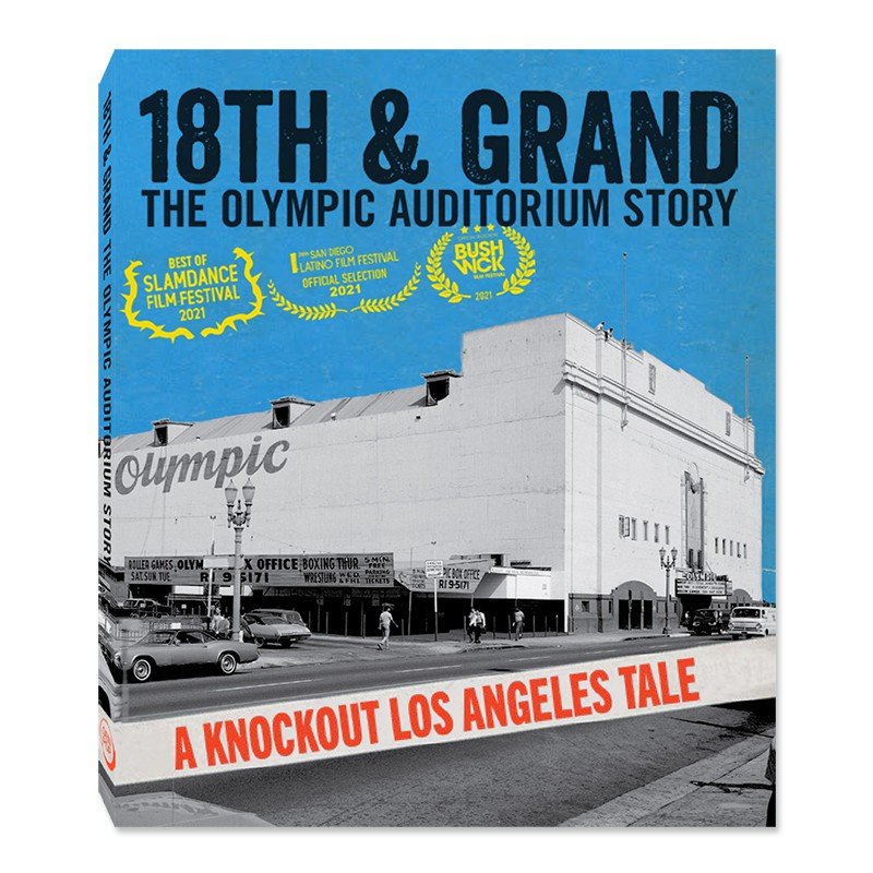 The exhibition at @laplazala (closing May 19th) is part of a larger cultural history project exploring the  Olympic Auditorium and what it meant to Los Angeles and the world. If you haven't seen our Emmy nominated documentary, you should. The feature