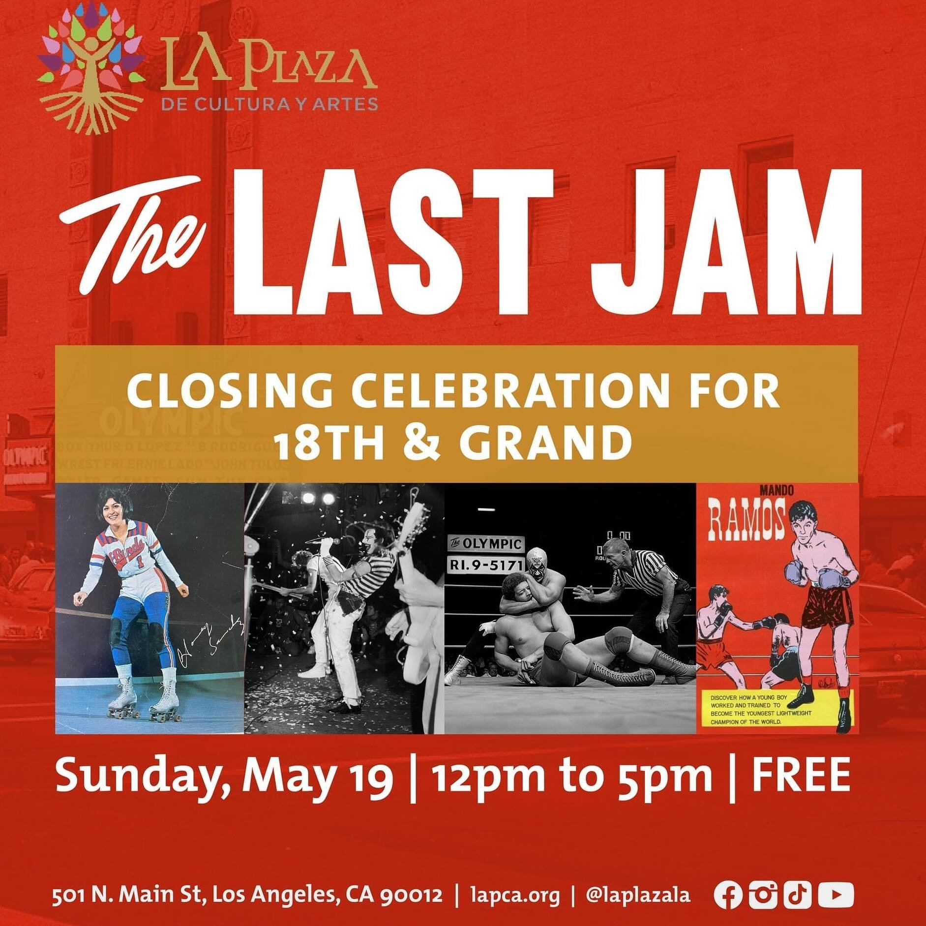 Folks, our friends and collaborators at @laplazala are putting together a final weekend to remember. On Saturday there will be a tour of the show followed by a bike ride to the Olympic (more to come on that). And on Sunday, the final day of the exhib