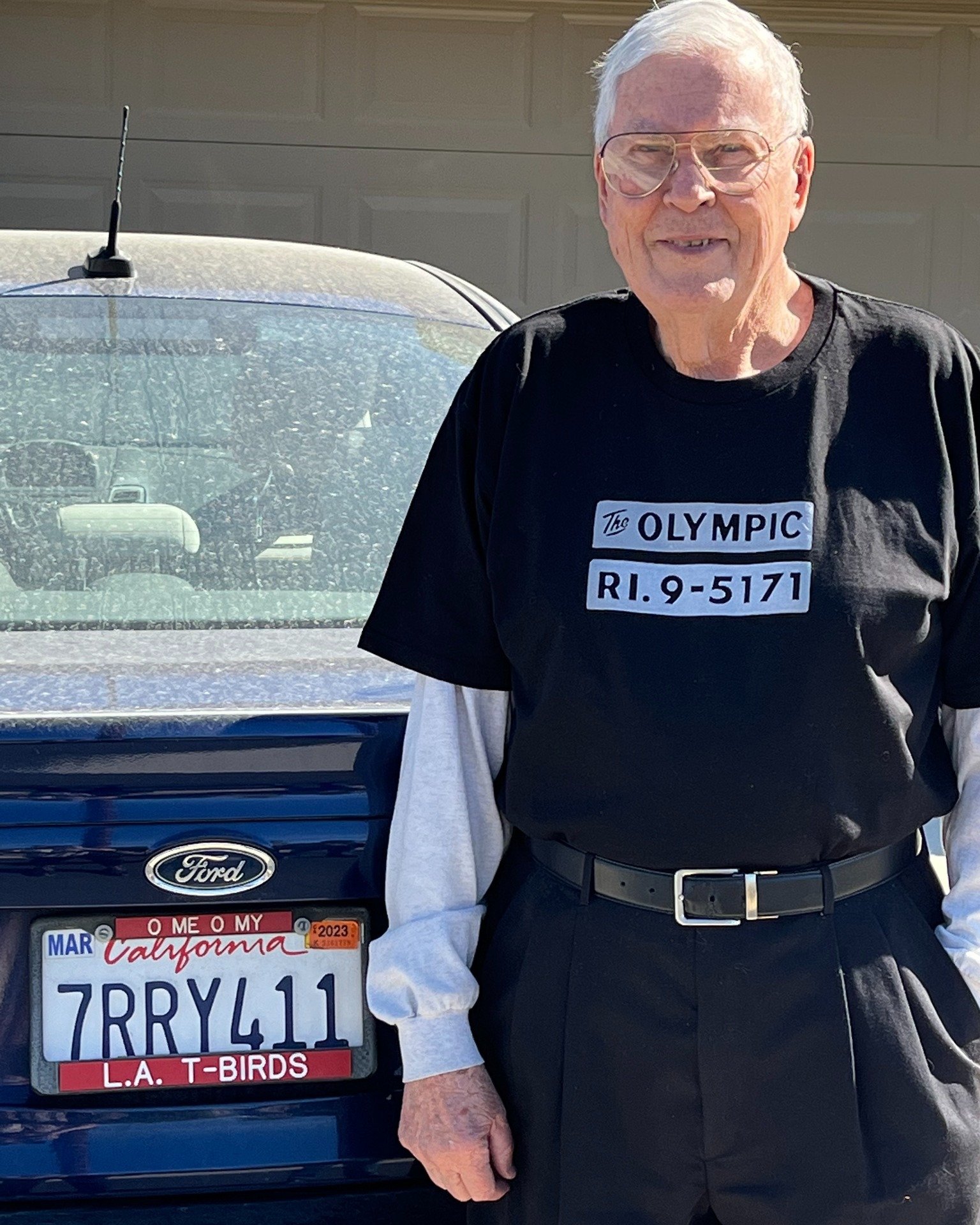 Oh me oh my, we lost another great guy! @losangelesthunderbirds announcer Dick Holway has passed. We met Dick last year at his home in Palm Springs when working on our exhibition at LA Plaza de Cultura y Artes. Dick was working at a supermarket in To