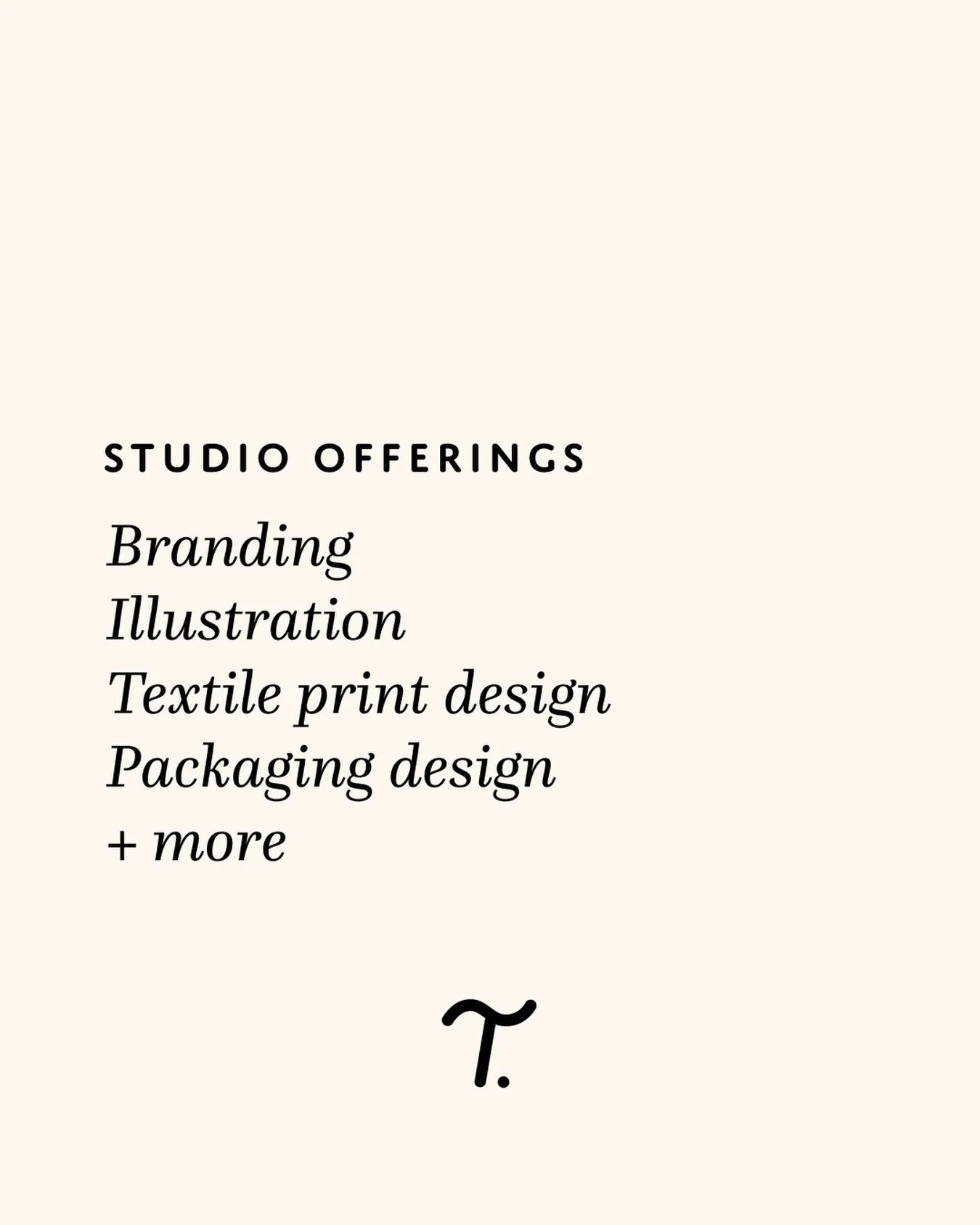 Long overdue update to the studio offerings. As always flick me a email or DM if you want to work together ☺️