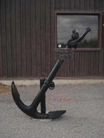 Admiralty Pattern Anchor and Plaque