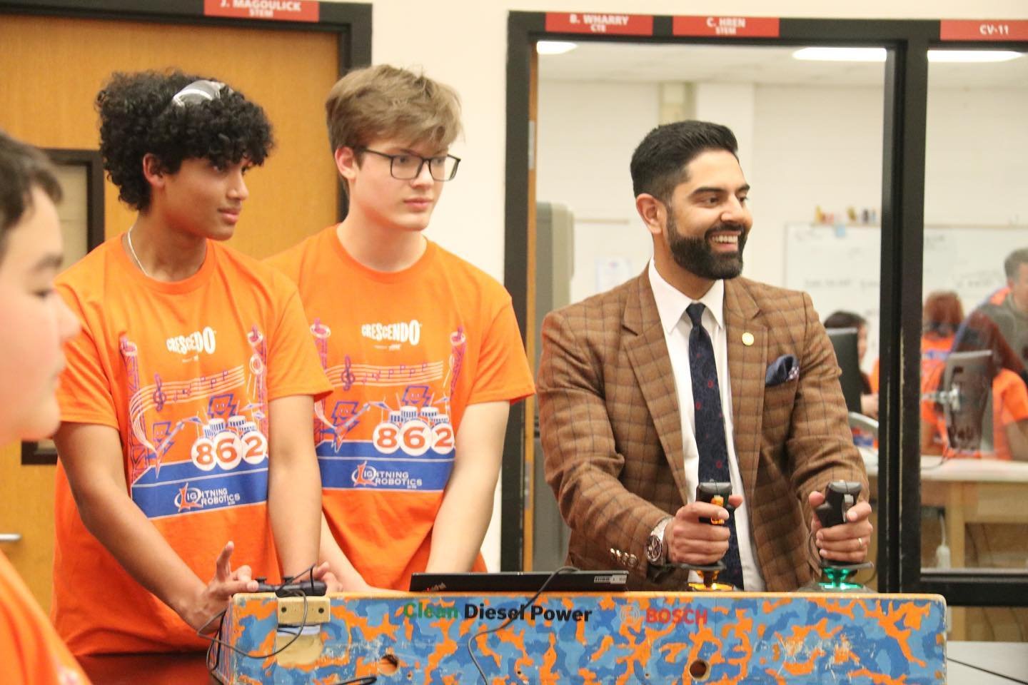 In March, I paid a visit to Lightning Robotics, FIRST (Team 862) at P-CEP for their showcase where they highlighted the team&rsquo;s accomplishments ahead of competition season.

This weekend, Lightning Robotics competed in the State Championship whe