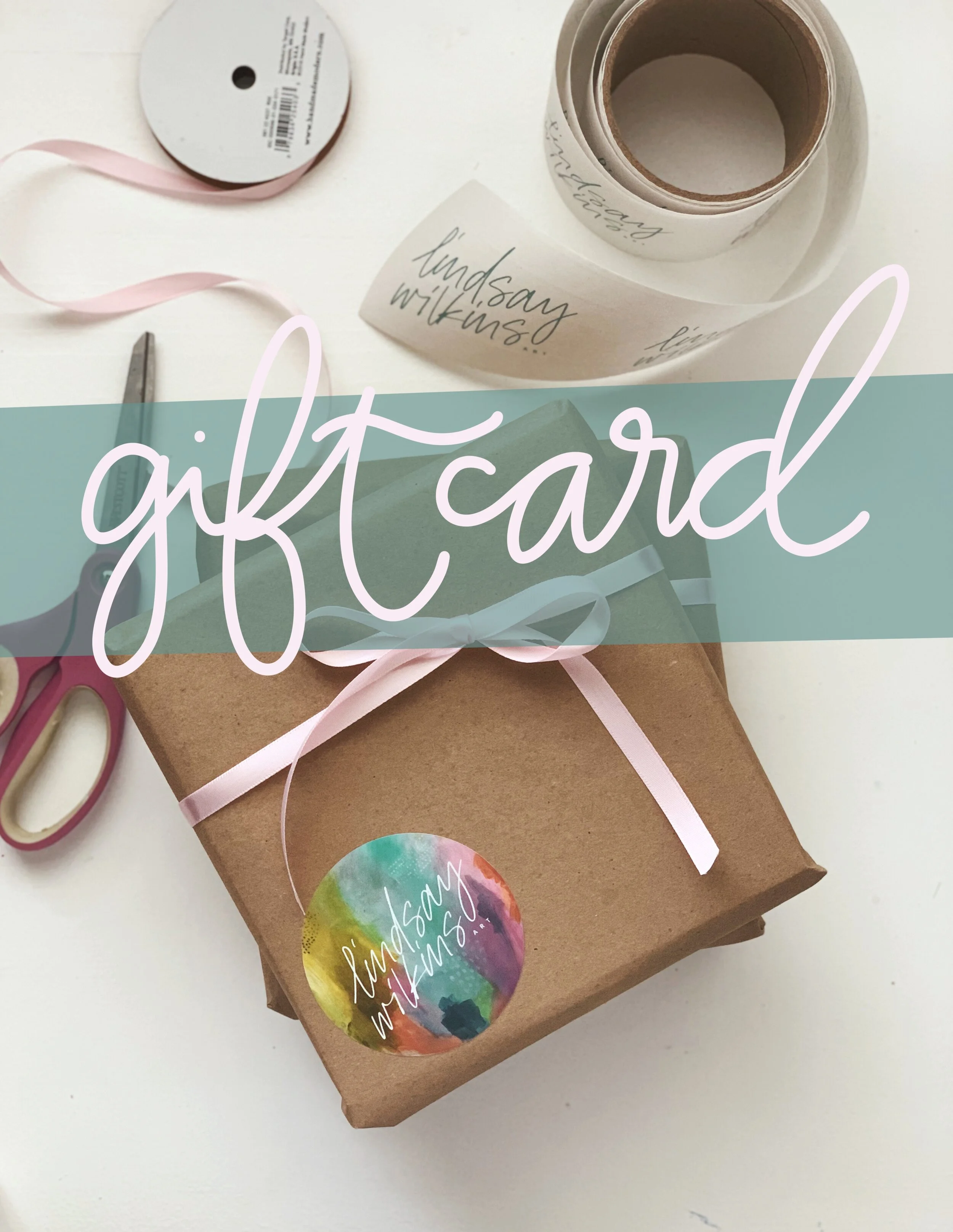 Lindsay Wilkins Art Gift Card