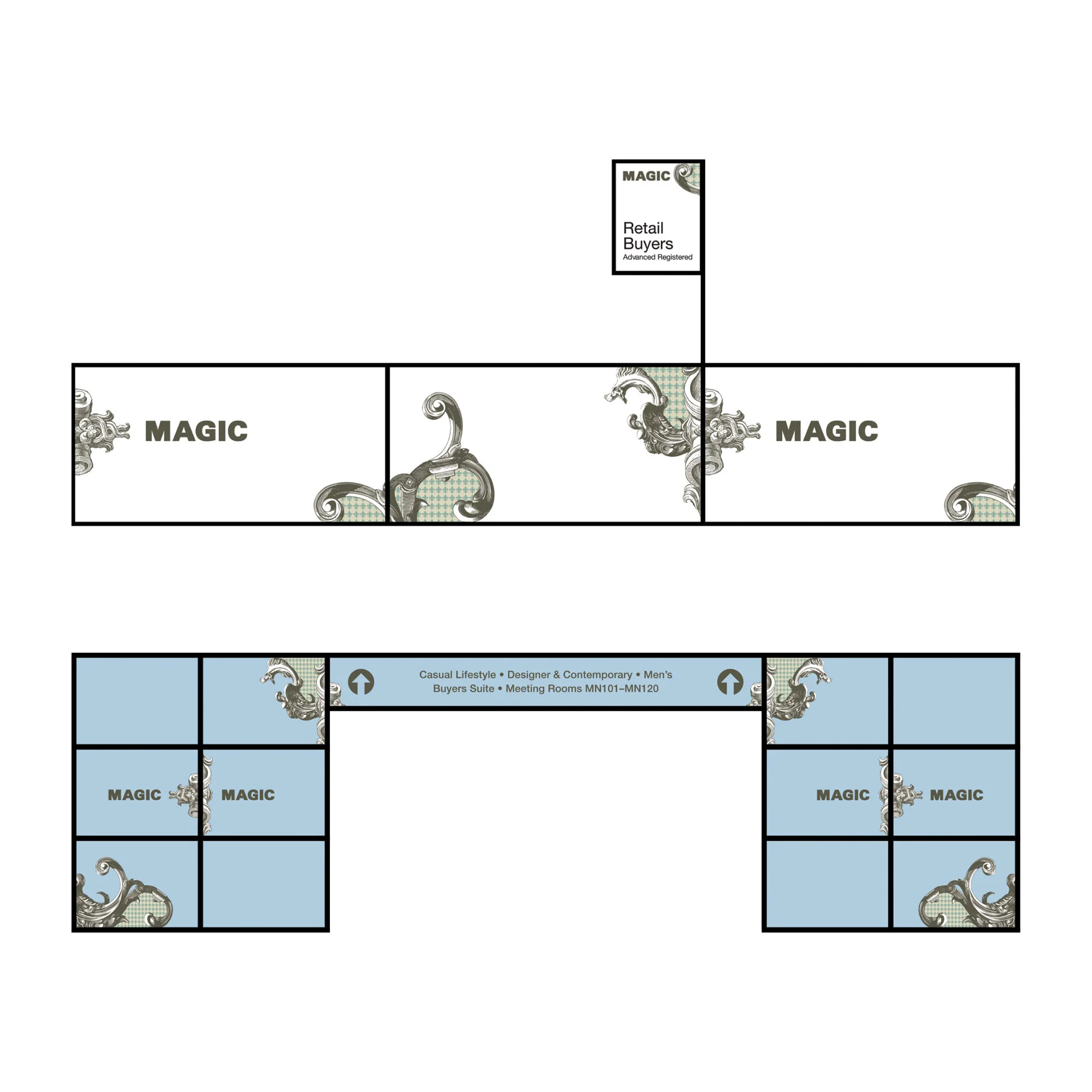 MAGIC MARKETPLACE SIGNAGE