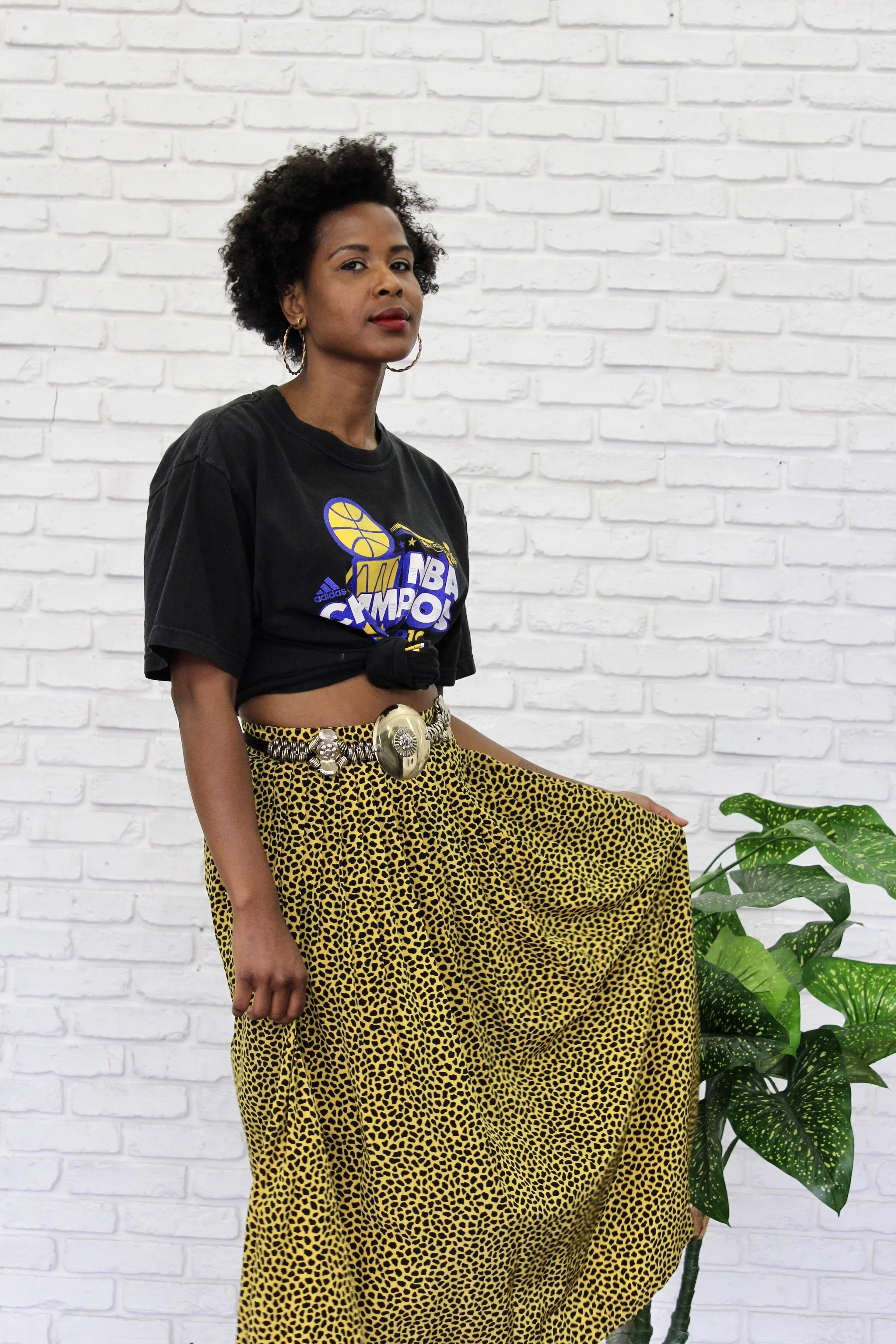 Yellow Cheetah Maxi
