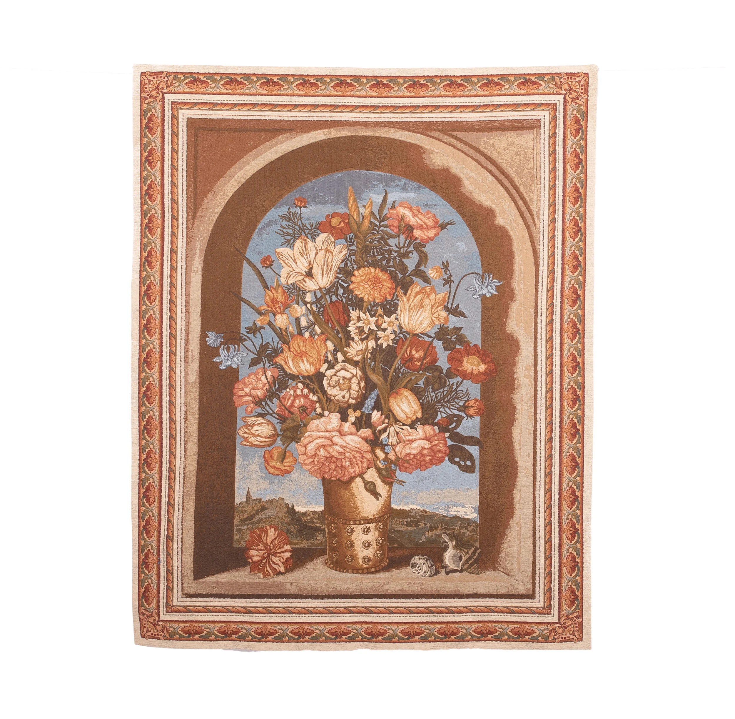 Flora by the Sea Tapestry